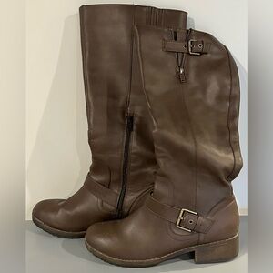 Kohls boots size 10 brown